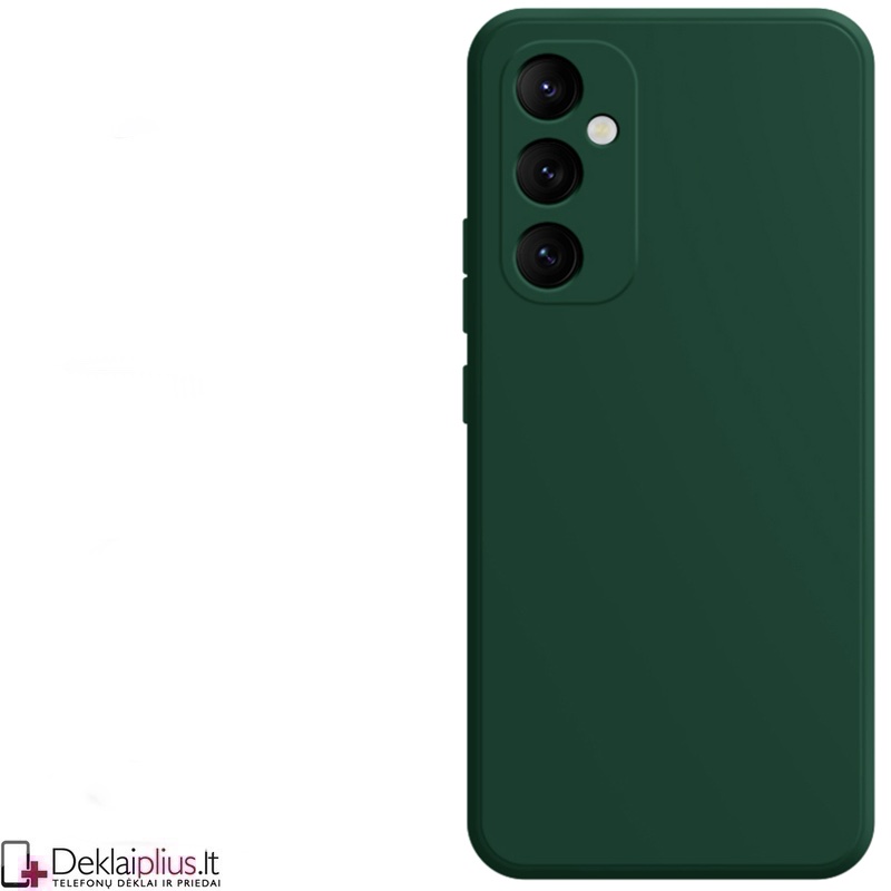 Liquid Air silikoninis žalias dėklas - su kameros apsauga (Samsung S24) Liquid Air silikoninis žalias dėklas - su kameros apsauga (Samsung S24)